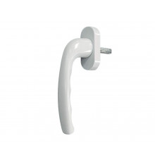 Ручка оконная "ЭЛИТ" штифт 35 мм, комплект (+ 2 винта), белая 1 шт.