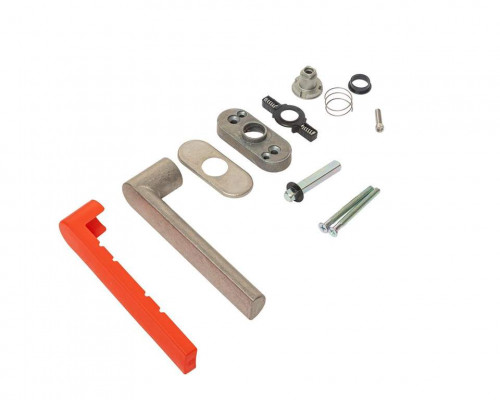 Ручка оконная FZ37 м/о 43 мм, неокраш.