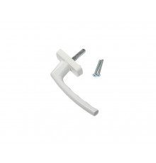 Ручка оконная Internika CAPRI, 38 мм, 45°, 2 винта, белый RAL9016