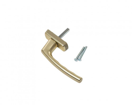 Ручка оконная Internika CAPRI, 38 мм, 45°, 2 винта, шампань