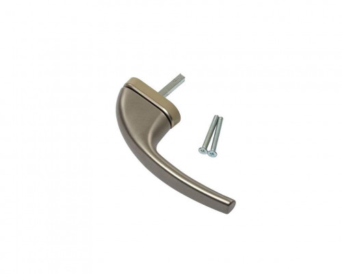 Ручка оконная Internika CHICO, 38 мм, 45°, 2 винта, титан