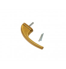 Ручка оконная Internika CHICO, 38 мм, 45°, 2 винта, золото