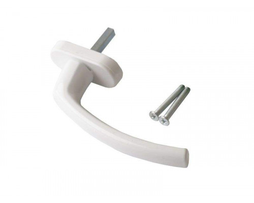 Ручка оконная Internika FILIZ, 38 мм, 45°, 2 винта, белый RAL9016