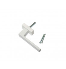 Ручка оконная Internika RIO, 45 мм, 45°, 2 винта, белый RAL9016