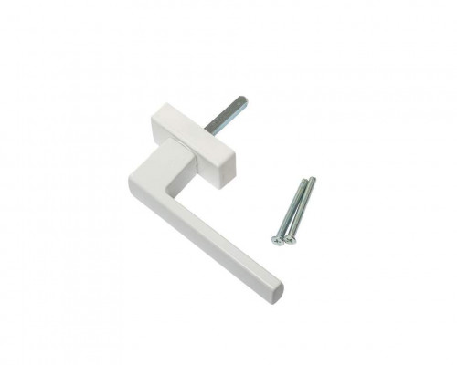Ручка оконная Internika RIO, 45 мм, 45°, 2 винта, белый RAL9016
