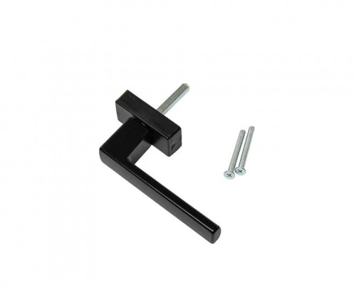 Ручка оконная Internika RIO, 45 мм, 45°, 2 винта, черный RAL 9005