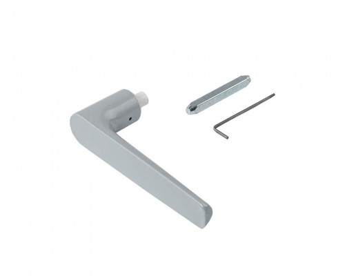 Ручка оконная KARMA minimal, 33 мм, серебр. RAL9006 1 шт.