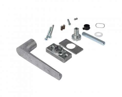 Ручка оконная KARMA с квадратным штифтом 7 мм, 46 мм, неокраш. 1 шт.