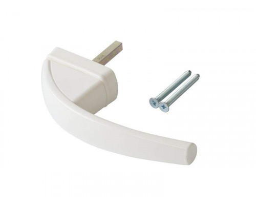 Ручка оконная ROTO SWING штифт43 +2 винта 5х50 белая R07.2