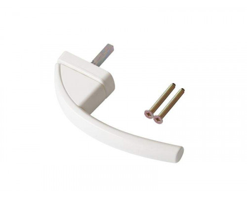 Ручка оконная ROTO SWING штифт 37мм + 2 винта 5х45 белая R07.2 1 шт.