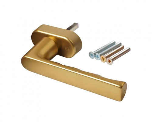 Ручка оконная алюминиевая HOPPE Hamburg SecuForte, штифт vario fit 32-42 мм, 45°, 2 винта М5х45, 2 винта М5х50, золото 1 шт. Ручка оконная алюминиевая HOPPE Hamburg SecuForte, штифт vario fit 32-42 мм, 45°, 2 винта М5х45, 2 винта М5х50, золото 1 шт.