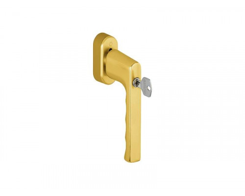 Ручка оконная алюминиевая с ключом HOPPE Hamburg SecuForte , штифт vario fit 32-42 мм, 45°, 2 винта М5х45, 2 винта М5х50, золото Ручка оконная алюминиевая с ключом HOPPE Hamburg SecuForte , штифт vario fit 32-42 мм, 45°, 2 винта М5х45, 2 винта М5х50, золото