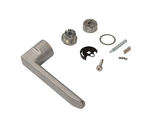 Ручка оконная без розетки Horvik квадрат., неокраш.