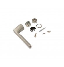 Ручка оконная без розетки кругл. Horvik, неокраш. 1 шт.