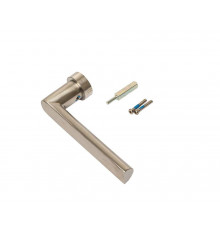 Ручка оконная с кольцом FZ19, штифт 7x20-32 мм, 2 винта, нерж. сталь