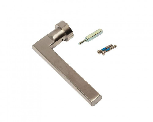 Ручка оконная с кольцом FZ24, штифт 7x20-32 мм, 2 винта, нерж. сталь