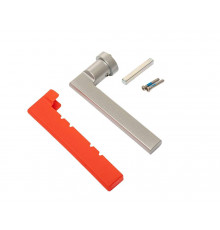 Ручка оконная с кольцом FZ24, штифт 7x20-32 мм, 2 винта, серебр.