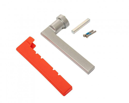 Ручка оконная с кольцом FZ24, штифт 7x20-32 мм, 2 винта, серебр.