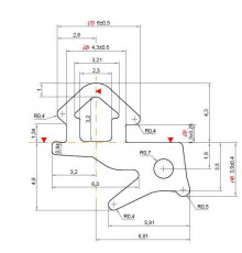 Уплотнитель совместим с профилем VEKA 253 (рама, стеклопакет), EPDM, серый цена за 1 метр