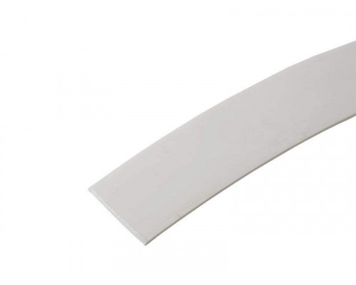 Кромка ПВХ супермат 23*1 мм, без защитной пленки, одноцветная, белое озеро 717, SF 07B5 1 м