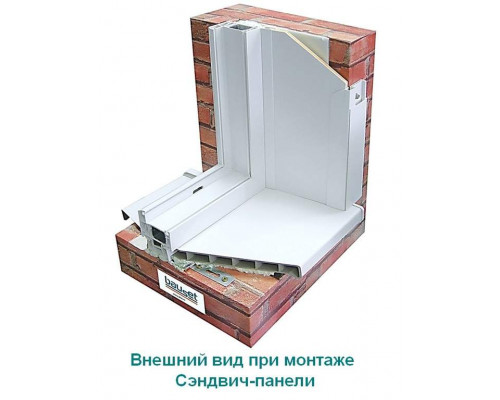 Сэндвич-панель (нарезка) Bauset TPL 9х250мм белый матовый 1,5 м 1 шт. Сэндвич-панель (нарезка) Bauset TPL 9х250мм белый матовый 1,5 м 1 шт.
