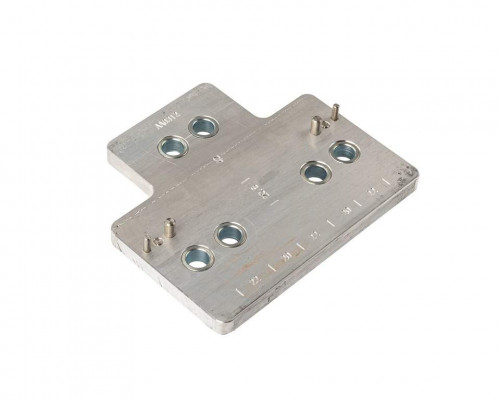 Шаблон алюминиевый для петель дверных DORMA, м/о 63