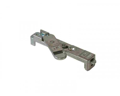 Шпингалет штульповый в фурнитурный паз верх/низ короткий 1 шт.