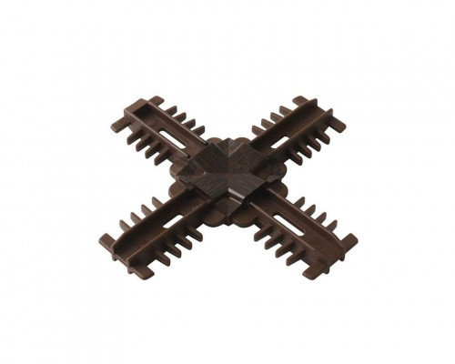 Соединение декоративное крестовое Isabel темный дуб