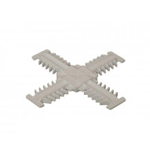 Соединение крестовое Helima 26мм белое