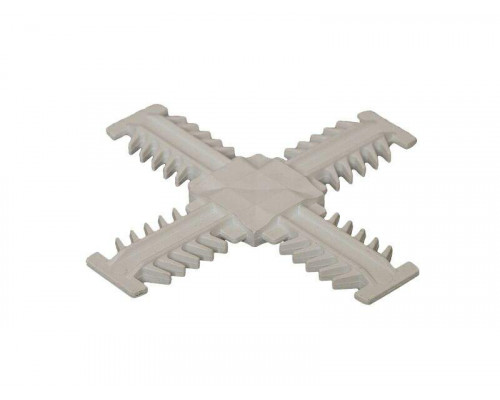 Соединение крестовое Helima 26мм белое