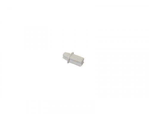 Соединение торцевое пластиковое Helima с фиксатором 8мм белое