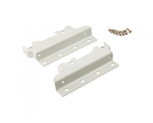 Соединитель задней стенки ДСП д/1-го релинга DTC Dragon Box белый (L+R) 1 ком.