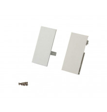 Соединители передней панели для низкого внутреннего ящика H=88 Magic Star Plus. белые 1 ком.