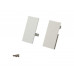 Соединители передней панели для низкого внутреннего ящика H=88 Magic Star Plus. белые 1 ком.