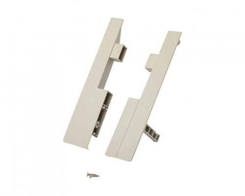 Соединители передней панели для внутреннего ящика Dragon Box под 2 рейлинга. серые 1 ком.