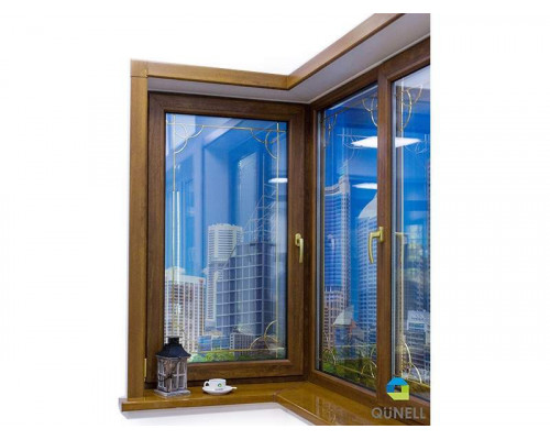 Стартовый профиль Qunell St-25мм ТЕМНЫЙ ДУБ (Renolit 2052-089) 6,0 м 6 м