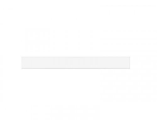Стекло для фронтальной панели ALPHALUX для внутреннего стеклянного ящика CRYSTAL, высота Low, 8х44х641мм, для 800 базы