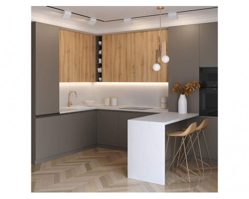 Столешница-постформинг FS127 S1 Эдельвейс R3 3000х1200х38 мм