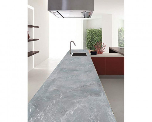 Столешница-постформинг R3 FS121 S7 Лацио серо-голубой ELEGANCE, 3050*600*38 мм