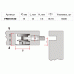 FIRMAX Эксцентрик Минификс D15x12 мм, для плит 15/16 мм, цинк, никель 1 шт.