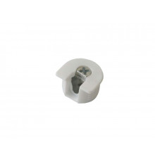 Стяжка-полкодерж. д/плиты 16мм, +дюбель L=11мм FIRMAX, белая 1 ком.