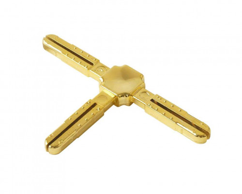 Т-образное пластиковое декоративное соединение Germanella золото