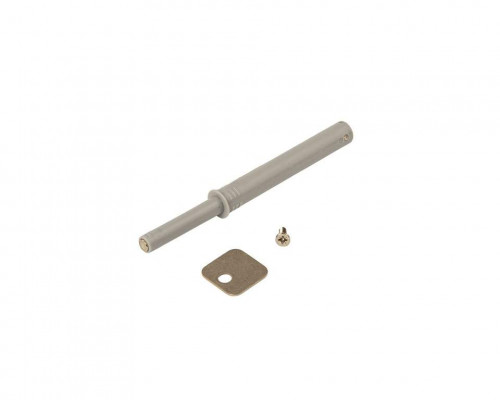 Толкатель Push-Open для петель Firmax Smartline с магнитным держателем, плечо 38мм, скрытое крепление, светло-серый 1 шт.