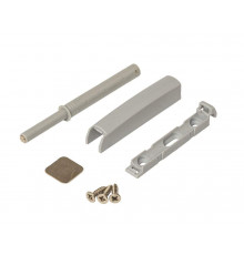 Толкатель Push-to-Open Firmax Smartline с магнитным держателем, плечо 38мм, внешнее крепление, светло-серый 1 шт.