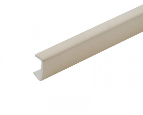 Заглушка торцевая цоколя ПВХ пластик Ваниль L=1м FIRMAX 1 шт.