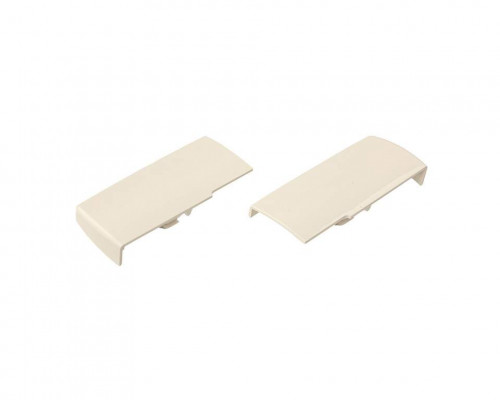 Торцевые накладки Alu-HKS 200 до 100 кг, цв. белый