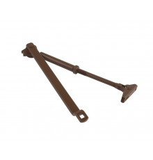 Тяга рычаг с фиксацией к TS 10, TS 11 Коричневый RAL8017 1 шт.