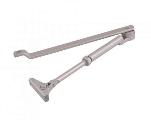 Тяга рычаг с фиксацией к TS 10, TS 11 Серебристый RAL9006 1 шт.