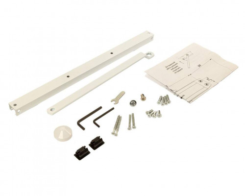 Тяга скользящая для доводчика ELM0604%, белыя (RAL9016), Elementis