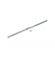 Удлинитель MAXBAR с 1 доп. крюком для замков Compact 855GL/856/859, U24х6, оцинк., 740 мм, (удлинитель+пластина)